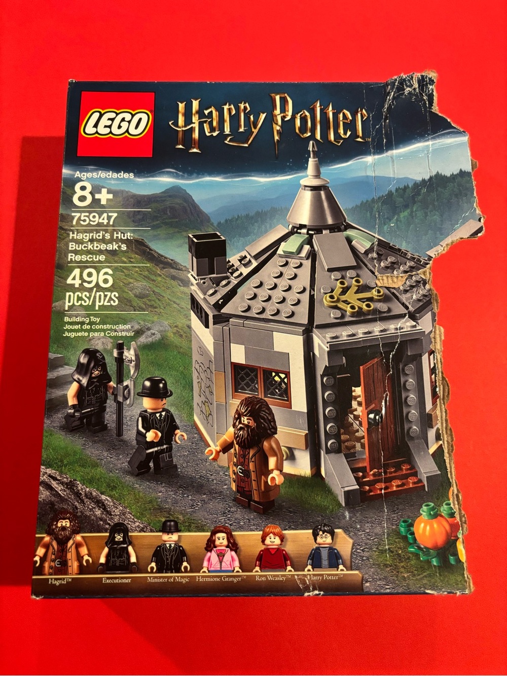 LEGO Harry Potter Hagrid’s Hut Buckbeak’s Rescue 75947 - Not Complete.